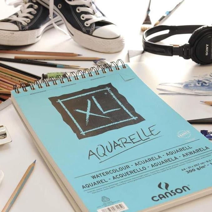 

Sale Canson Xl Watercolor - Aquarelle A4 (300 Gsm)