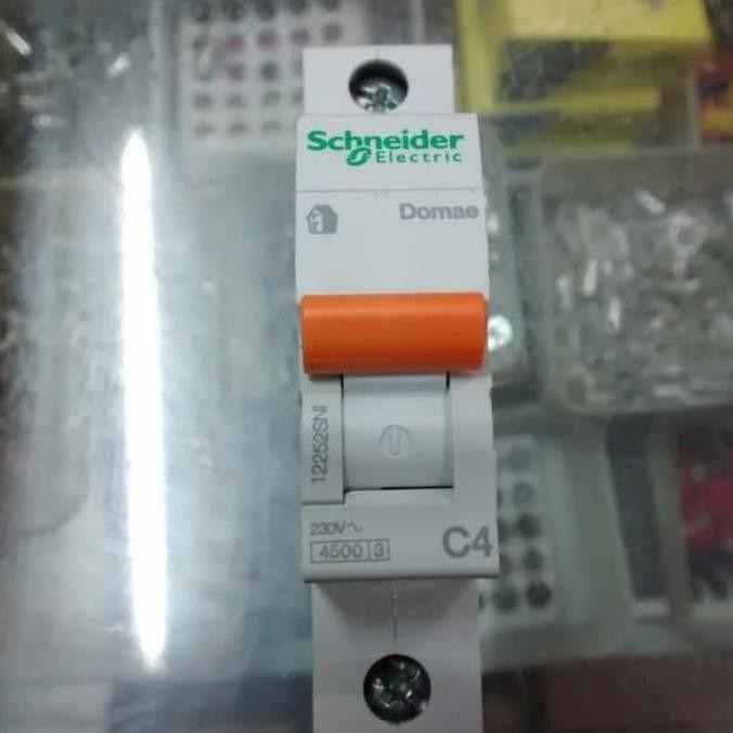 MCB 2 Ampere & 4 Ampere 1P Domae Schneider