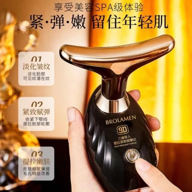 ><><><] Alat pijat wajah getar alat pijat pengencang kulit wajah face massager