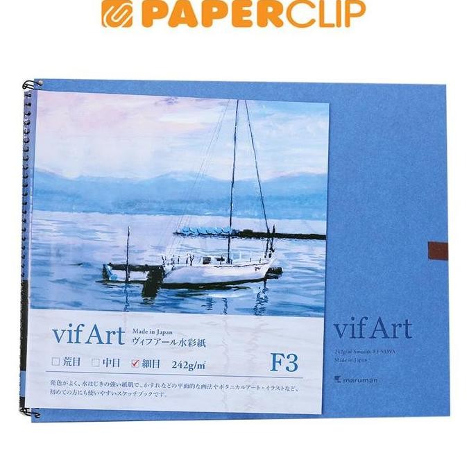 

TERMURAH - SKETCHBOOK MARUMAN VIFART F3 S33V 18S