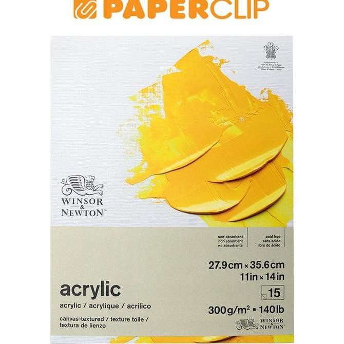 

Sale Acrylic Paper Pad Winsor & Newton 300G 6534002 15S