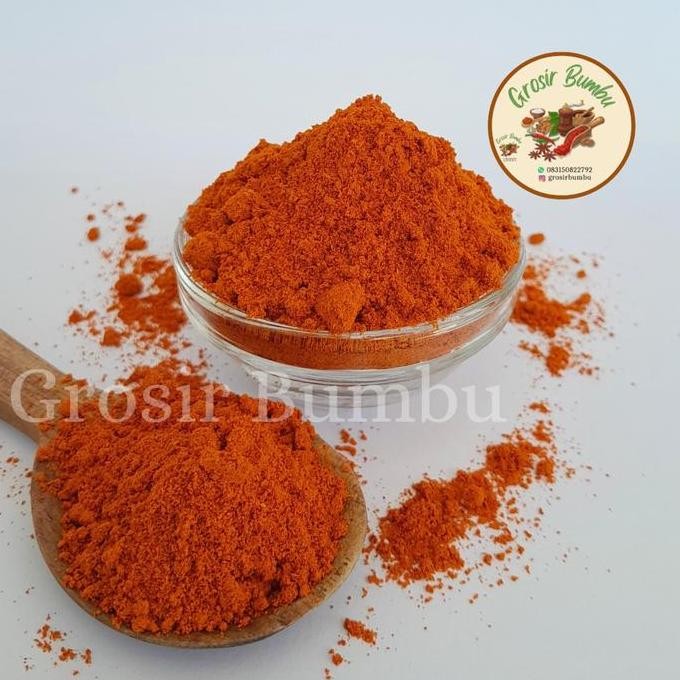 

READY Pure Cayenne Pepper Powder - 1kg / Cabe Rawit Bubuk Asli 100% MM