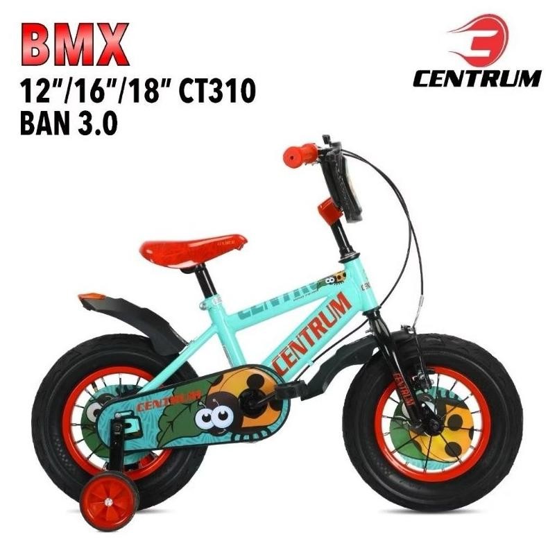 Sepeda Anak BMX Ukuran 12 / 16 / 18 Centrum CT 306 Murah / Sepeda Anak Laki BMX Ukuran 12 / 16 / 18 