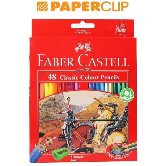 

NEW PENSIL WARNA FABER CASTELL CLASSIC RL 115858 48C LD
