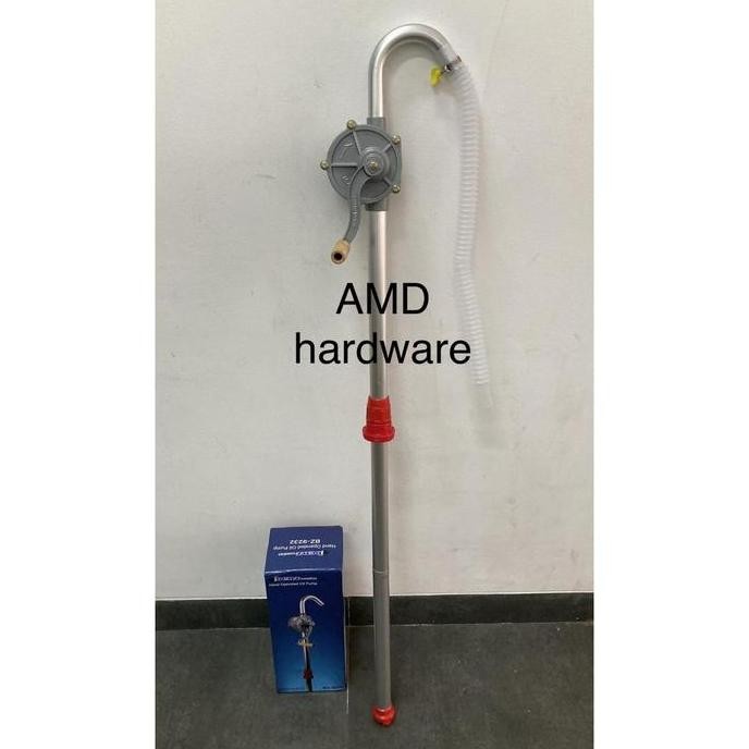 siap kirim pompa oli tangan manual pertamini - hand oil pump bensin aluminium