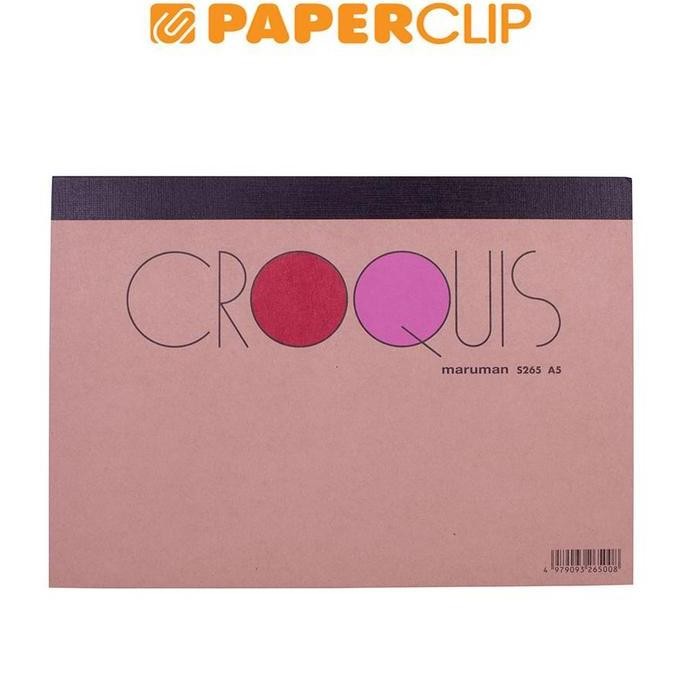 

TERBARU - SKETCHBOOK MARUMAN CROQUIS S265 A5 60S
