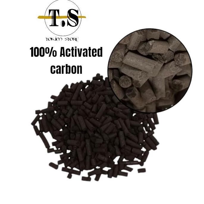 Karbon Aktif Platinum 1Kg 100% Activated Carbon Murah