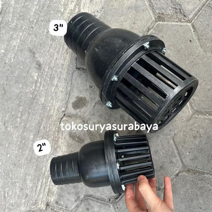 Water Pump Filter Saringan Foot Klep Pompa Air Alkon 2" Inch / 3" Inch Termurah