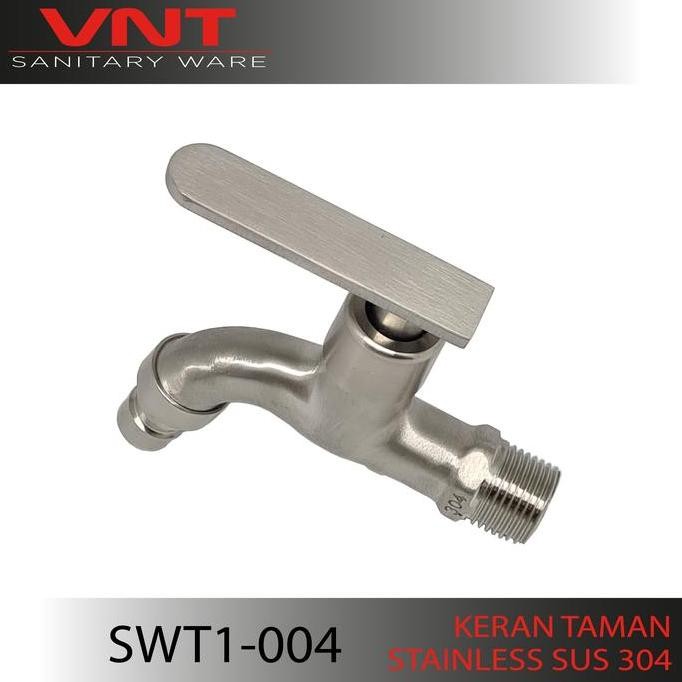 BARU KRAN AIR TAMAN STAINLESS STEEL SUS 304 VNT - KRAN MESIN CUCI ANTI KARAT
