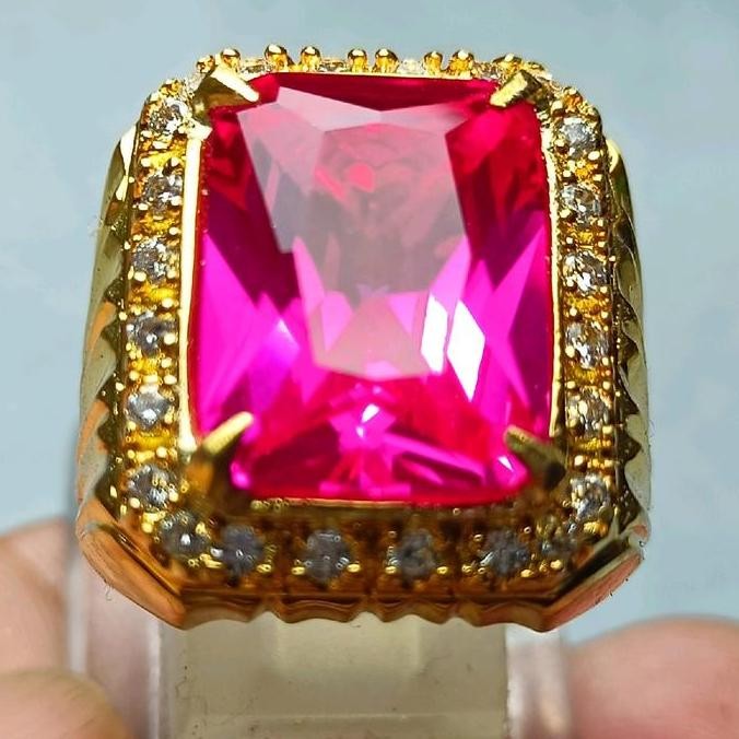 Baru Batu Cincin Natural Merah Siam Ros Bangkok Harga Termurah Dan Terlaris