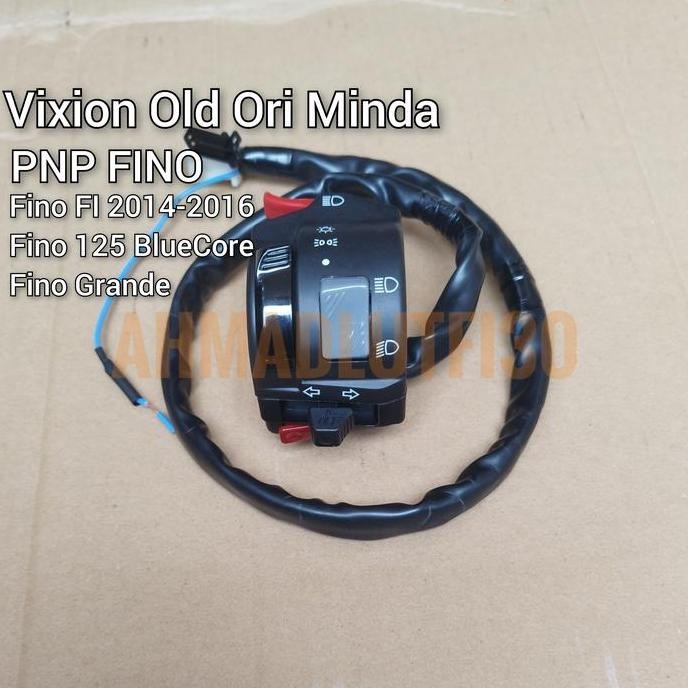 SAKLAR HOLDER KIRI VIXION PNP FINO FI 125 GRANDE ON OFF PASSBEAM ORI ORIGINAL DAN TERPERCAYA