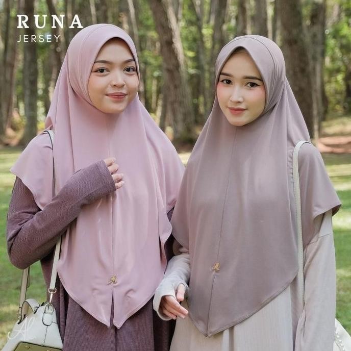 ALBATA HIJAB - RUNA INSTAN BERGO CASUAL JERSEY - HIJAB INSTAN