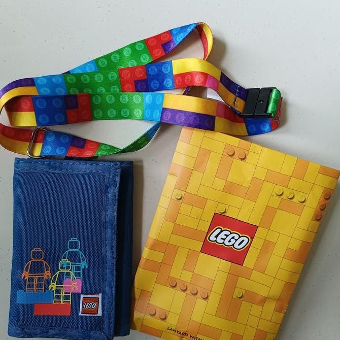 Lego Lanyard With Wallet