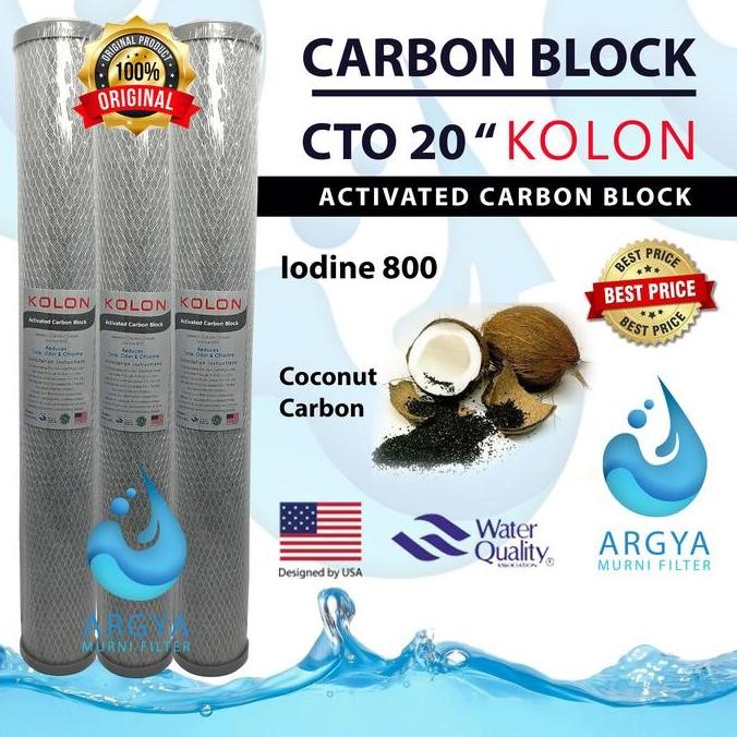 Cto Kolon/ Karbon Blok Kolon /Carbon Block Kolon 20" Restock