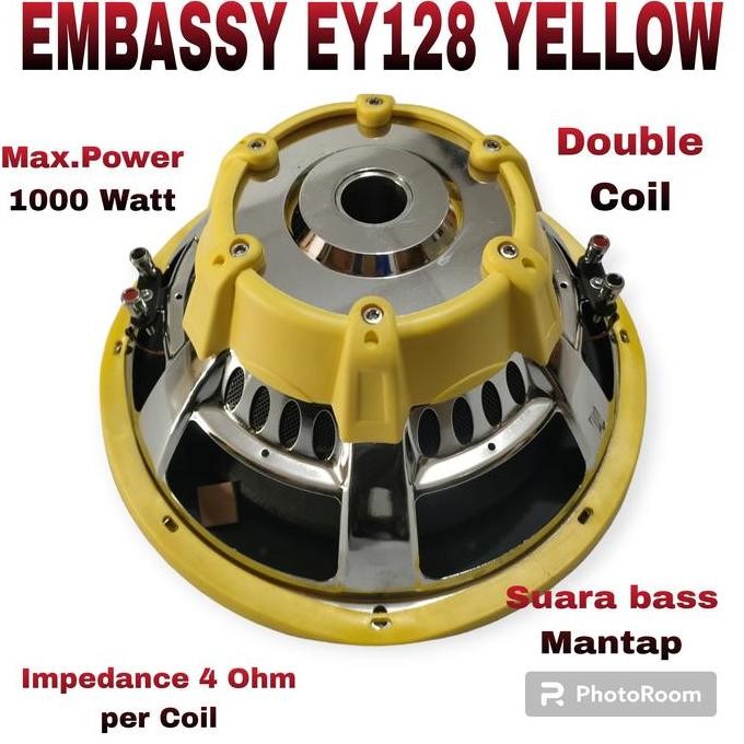 EMBASSY EY128 Subwoofer 12 Inch / Embassy EY 128 Speaker Coil