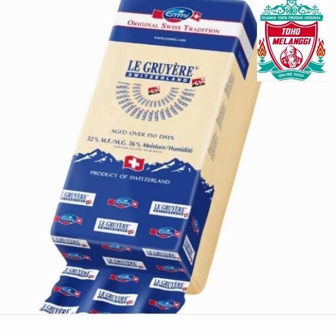 

Terlaris | Terbaru | Best Seller | Termurah Le Gruyere Switzerland Cheese 100 Gr | Keju Swiss Gruyer | Gruyerre Original | High Quality | Berkualitas