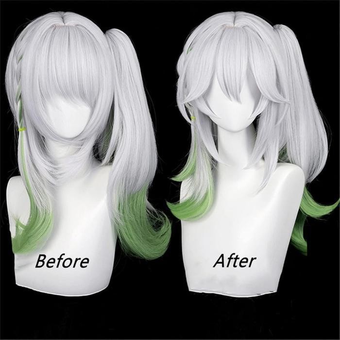 Wig Rambutgenshin Impact Nahida Kusanali Cosplay Dr161 Multi Color