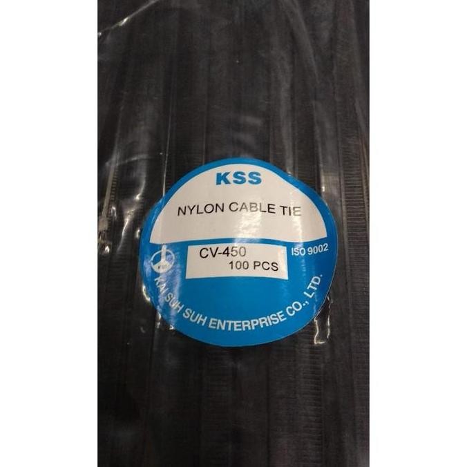 

New CV450 cv-450 cv 450 kabel ties 45cm x 7.6mm murah hitam putih ready