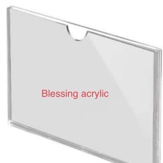 

New Acrylic selipan kertas dinding A5. /tempat brosur A5