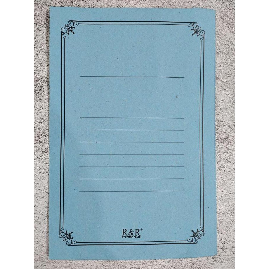 

New stopmap murah, map kertas murah, map kertas folio murah 1 pack isi 50, stopmap hvo