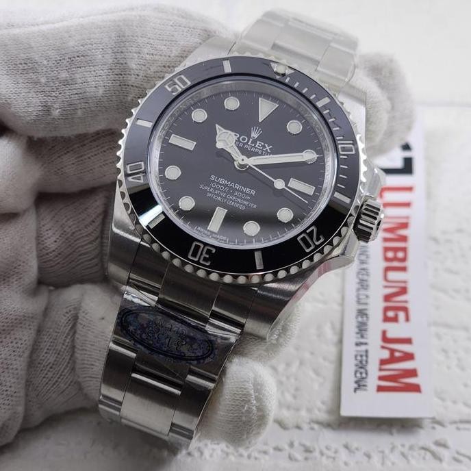 Baru JAM TANGAN MEWAH SUBMARINER 114060 NO DATE CLEAN