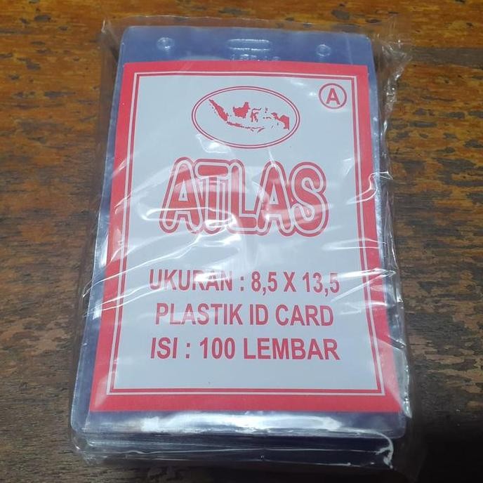 

New Plastik Id 8.5cm x 13.5cm 1pak isi 100pc