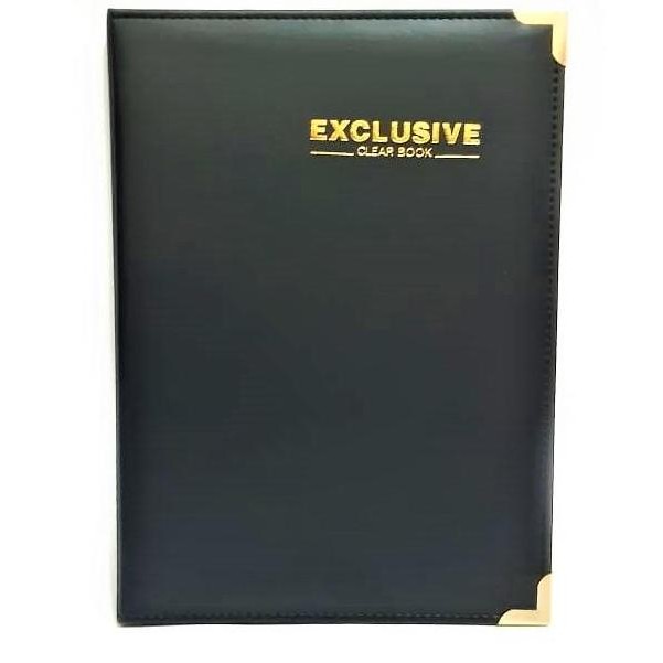 

New MAP DOKUMEN IJAZAH 40 LBR FOLIO F4 HITAM DISPLAY BOOK DOCUMENT HOLDER