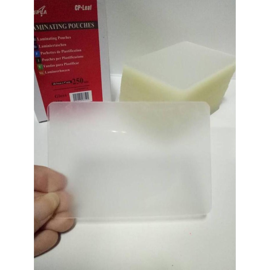 

New Laminating Pouch 250 Mic - Fujipla isi 100pcs
