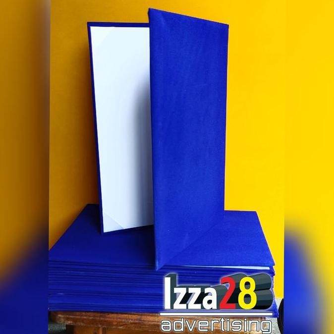 

New map polos bahan beludru warna biru benhur