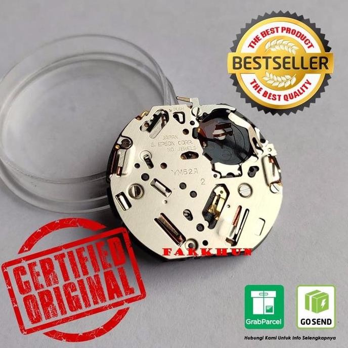 Baru PENGGANTI MESIN JAM TANGAN ORI SEIKO 7T62 YM62A TERMURAH YM 62A MANTUL