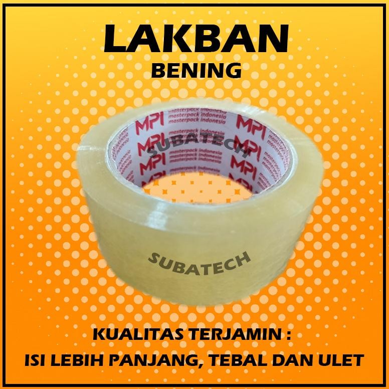 

Rd1- Lakban Bening Coklat 100 Yard X 45 Mm Mpi