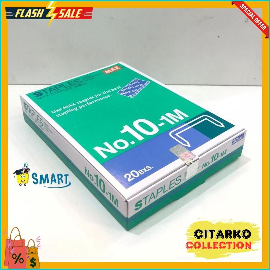 

Max Isi Stapler Hd 10 /Pack Diskon