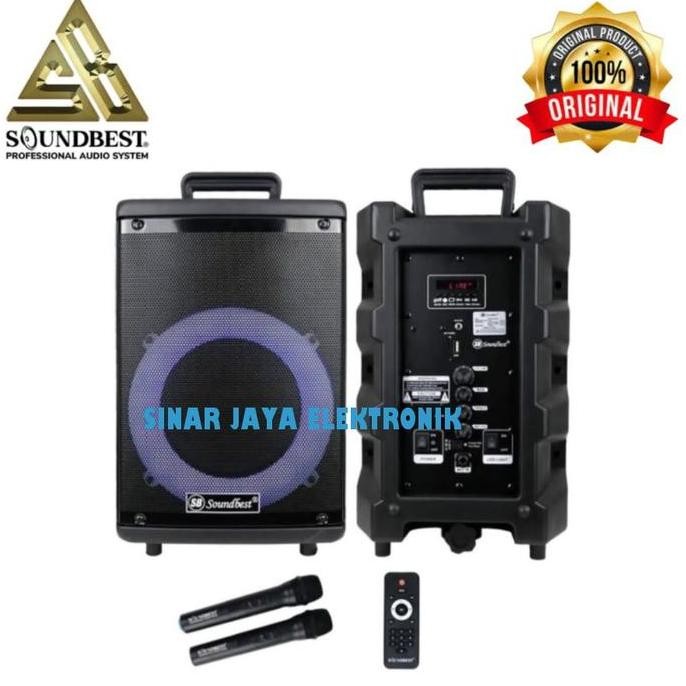 Speaker Portable Meeting SOUNDBEST FT8 EVOLUTION - 8 Inch Bluetooth USB SOUNDBEST FT 8 / FT-8 Origin