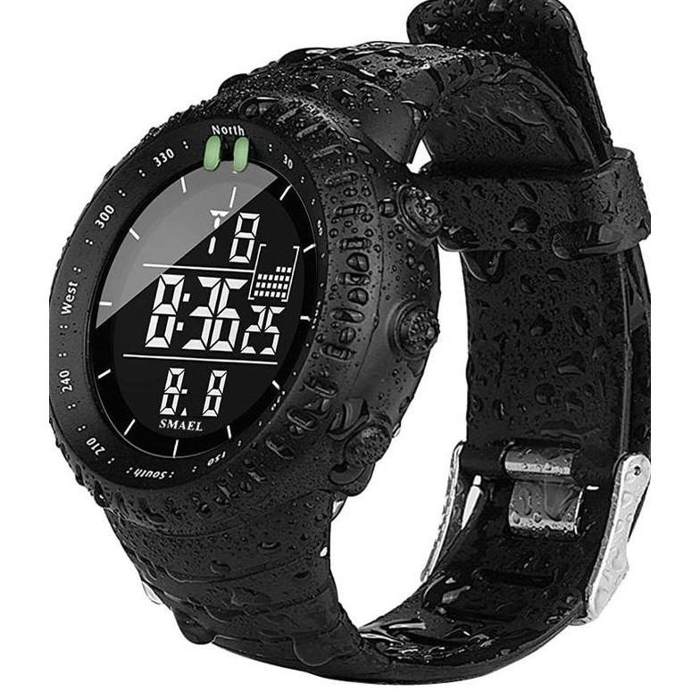 Jam Tangan Digital Pria Wanita Sport Merk Smael 1237