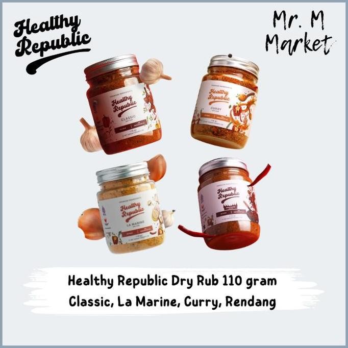 

Healthy Republic Bumbu Marinasi Serba a Rendah Kal Rendah Lemak Spices 120Gram
