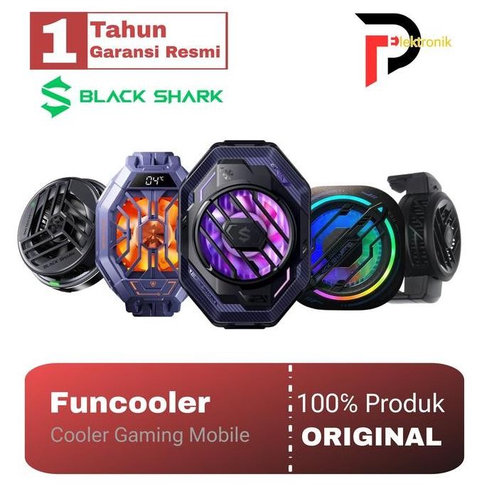 Promo Black Shark Fun Cooler Br11/Br20/Br30 Pro Gaming Cooling Fan Back Clip