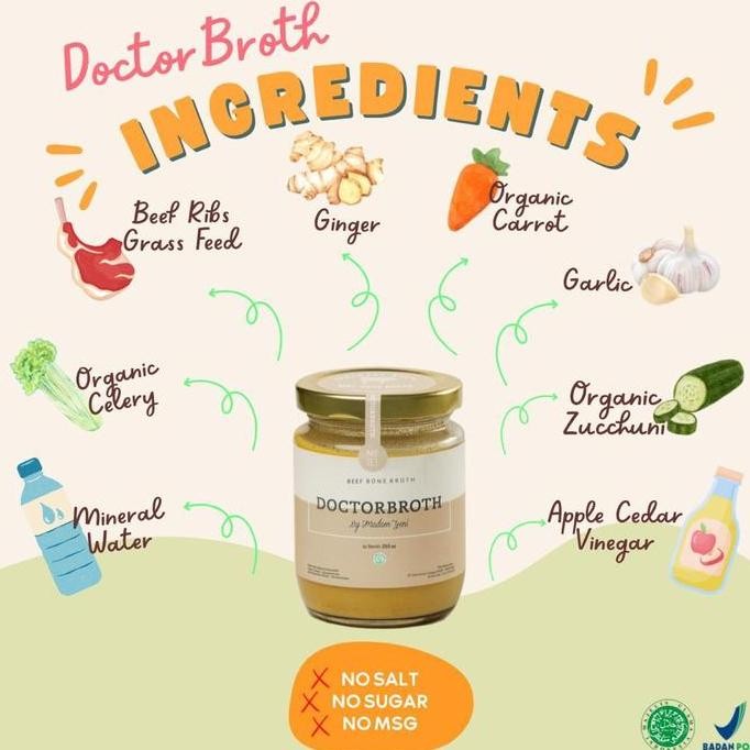 

paket 10 jar beef doctor broth surabaya by madam yeni