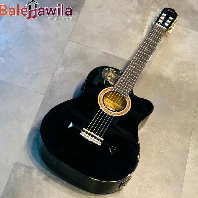 Gitar Klasik Elektrik Valencia Vc104Ce Gitar Valencia Vc 104 Ce Guitar Nilon