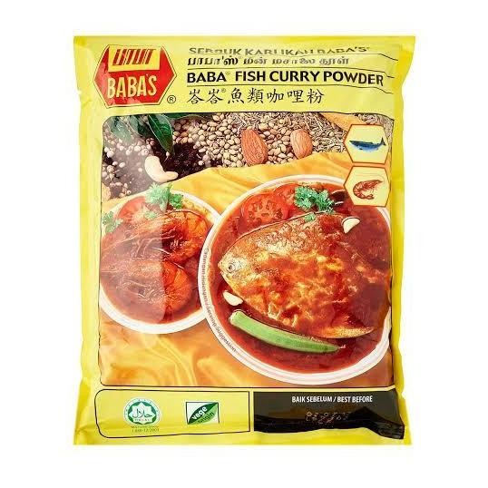 

Baba' Babas Fish Curry Bumbu Kari Ikan 250gr Bubuk 250 gram Malay