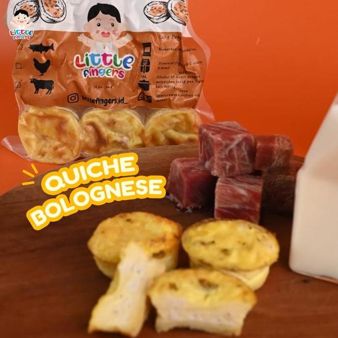 

Little Fingers Quiche Bolognese Frozen Food