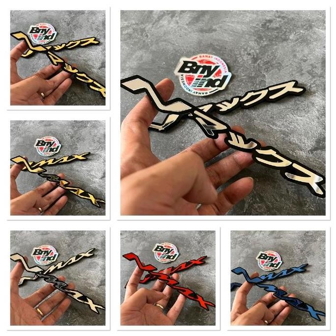 TERBARU EMBLEM NMAX AKRILIK EMBLEM NMAX JEPANG AKRILIK