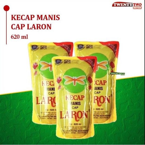 

Kecap Manis Refil pouch Cap Laron 620 ml