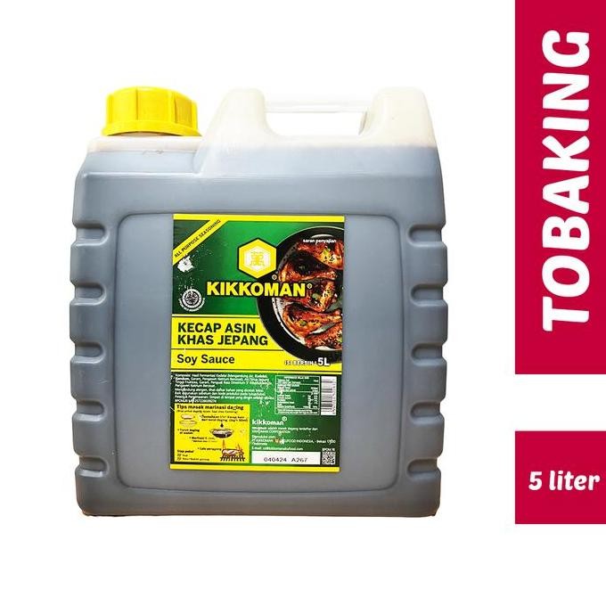 

Kikkoman Saus Kecap Asin Shoyu Soy Sauce Jerigen 5L