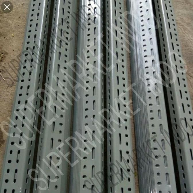 besi rak siku lubang 4x6 4m rack siku lobang 4 x 6 4 meter 2mm