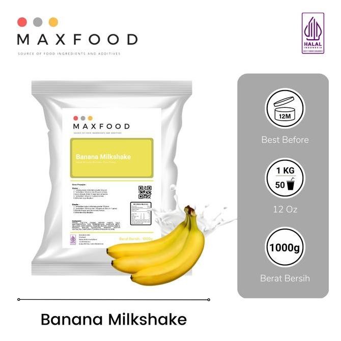 

Banana Milkshake/Bubuk Minuman Pisang/Banana Powder 1Kg