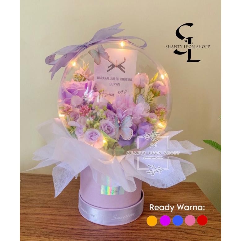 Buket Balon Akrilik/ Buket Balon Awet Tanpa Pecah/ Buket Grand Opening/ Box Balon Akrilik SL 5