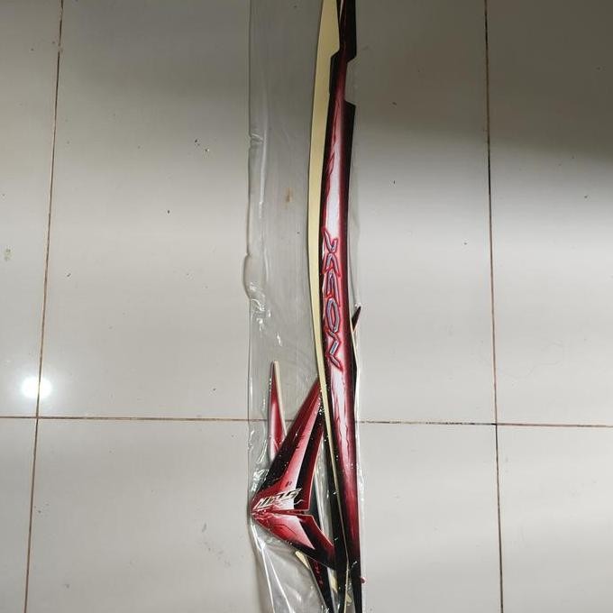 BEST SELLER STRIPING STIKER XEON 2010 2011 MERAH HITAM