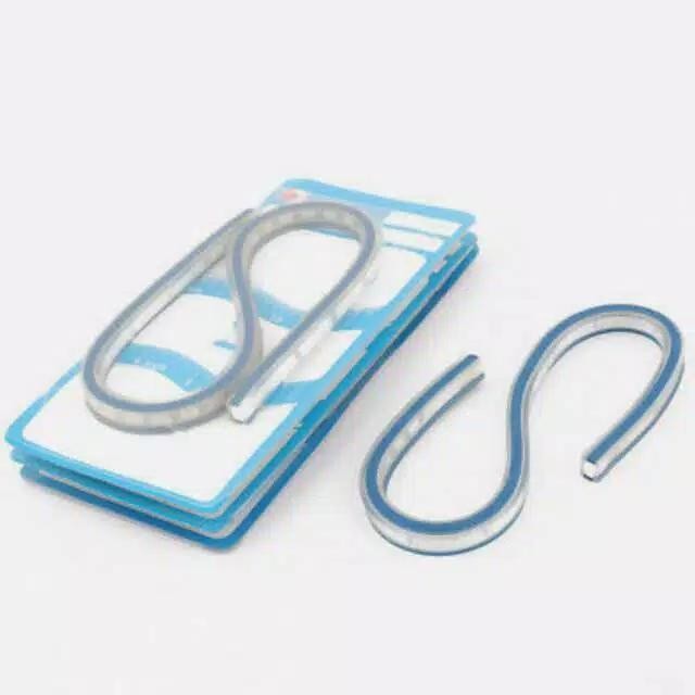 

Quilters Flexible Curve Ruler Ct-50 - Penggaris Jahit Pola Fleksibel