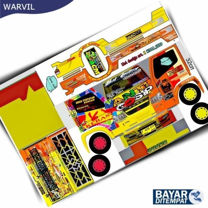 

Stiker Pola Miniatur Anti Gosip Murah