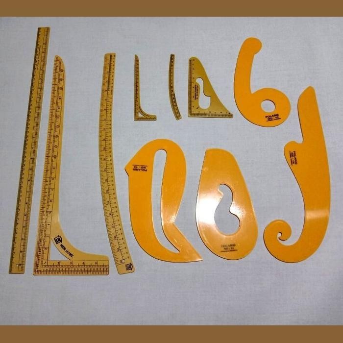 

Paket 10 Penggaris Pola Jahit - Alat Jahit